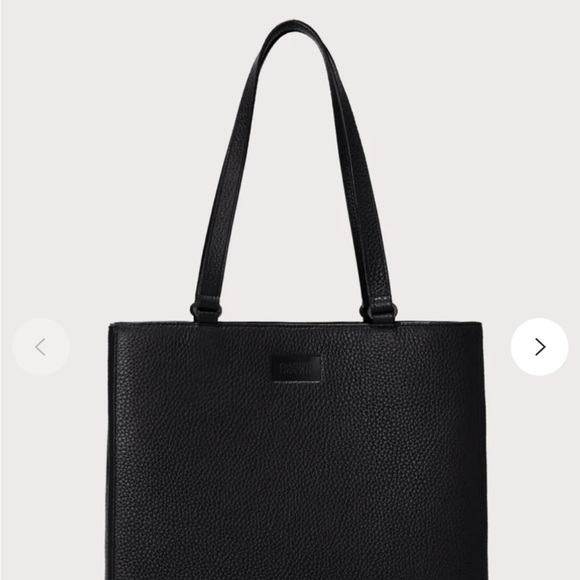 Dagne Dover Black Tote Bag Size Medium - Picture 6 of 7